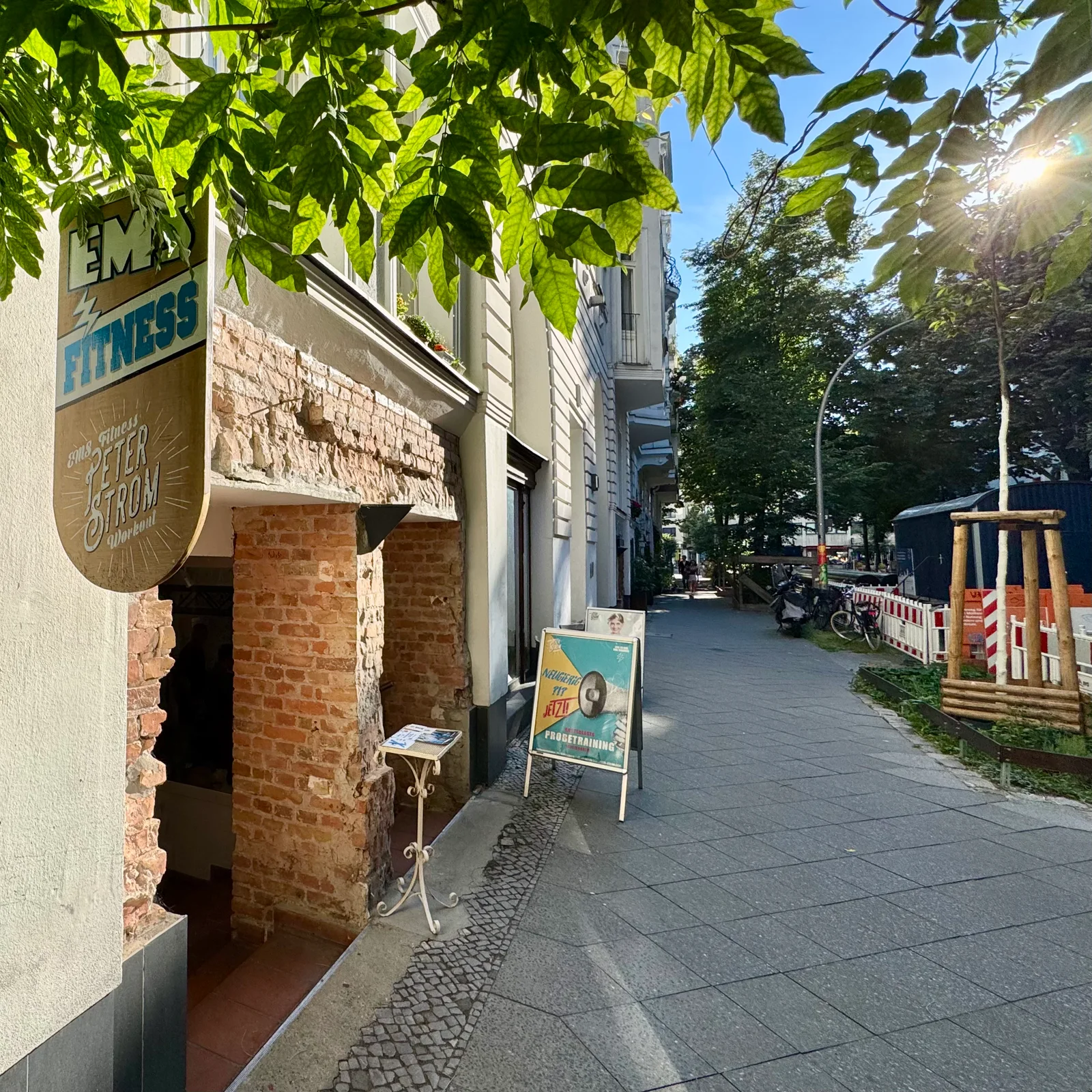 Peter Strom Fitness in der Nollendorfstraße im Berliner Kiez